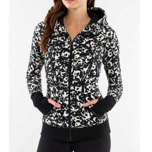 Lululemon Scuba Floral Zip up